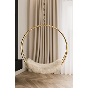 Scbs-018 Arin Dekoratif Salıncak Tek Kişilik Rahat Minder Tavana Asılabilir Salıncak Hamak