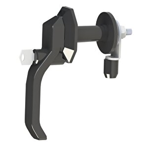 Hava Santral Jeneratör Kompresör Kabi̇n Ağir Panel Kol Ki̇li̇t - Plasti̇k Rulolu Dönen  Di̇l- Ki̇li̇tlenen Anahtarli