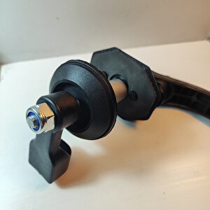 Hava Santral Jeneratör Kompresör Kabi̇n Ağir Panel Kol Ki̇li̇t - Plasti̇k Düz Di̇l Ki̇li̇tlenmeyen Anahtarsiz