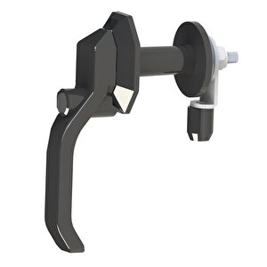 Hava Santral Jeneratör Kompresör Kabi̇n Ağir Panel Kol Ki̇li̇t - Rulolu Dönen Di̇l - Ki̇li̇tlenmeyen Anahtarsiz