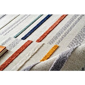 Terazzo Multy01 İskandinav Tarzı Renkli Tasarımlı Halı