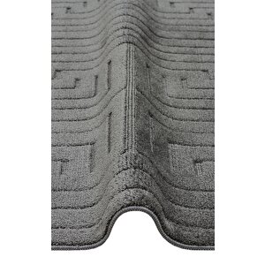 Missori Antrasit: Yumuşak Dokulu, Modern Makine Halısı