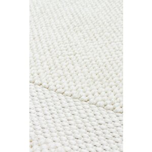 Cozy Bordür Krem - Modern Örgü Dokuma Makine Halısı