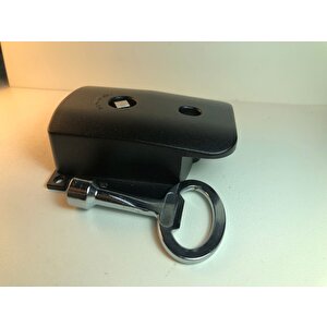 Ab Tasarim Yüzey Montaj Hava Santral Kabi̇n Ağir Panel Ki̇li̇t - Metal Gövde (+ Alu. Kare 8. Anahtar)