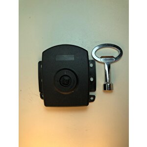 Mi̇ni̇ Yüzey Montaj Hava Santral Kabi̇n  Ağir Panel Ki̇li̇t - Metal Gövde  (+ Alu. Kare 8. Anahtar)