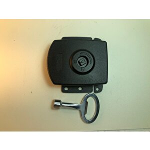 Mi̇ni̇ Yüzey Montaj Hava Santral Kabi̇n Ağir Panel Ki̇li̇t - Plasti̇k Gövde (+ Alu. Kare 8. Anahtar)