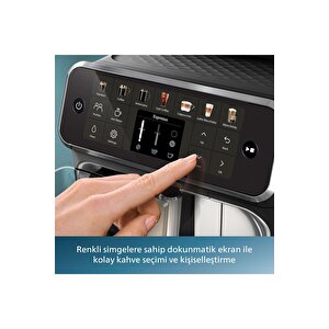 Lattego Tam Otomatik Espresso Makinesi, 12 Sıcak Ve Soğuk İçecek, Silent Brew, Ep4446/70