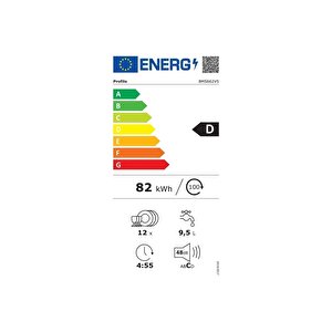 Bulaşık Makinesi D Enerji Sınıfı 6 Programlı 12 Kişilik