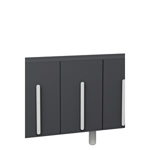 8196KB-128DD Konsol Tv Üni̇tesi̇-ANTRASİT-BEYAZ