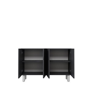 8196KB-128DD Konsol Tv Üni̇tesi̇-ANTRASİT-BEYAZ