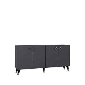 8201-1ct Kb150 Konsol, Tv Üni̇tesi̇-ANTRASİT-GÜMÜŞ