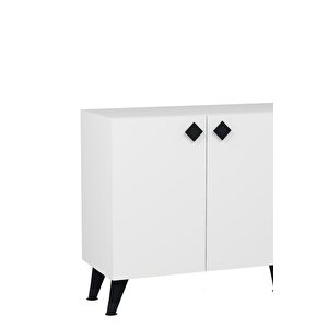 8200-1ct Kb150 Konsol, Tv Üni̇tesi̇-BEYAZ-SİYAH