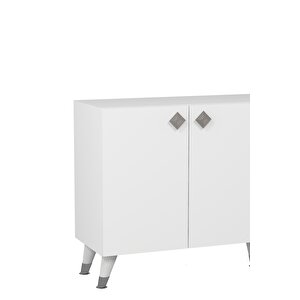 8200-1ct Kb150 Konsol, Tv Üni̇tesi̇-BEYAZ-GÜMÜŞ