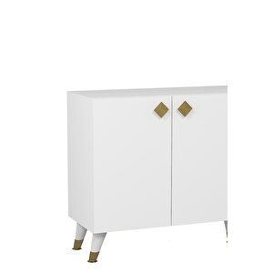 8200-1ct Kb150 Konsol, Tv Üni̇tesi̇-BEYAZ-ALTIN