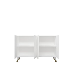 8200-1ct Kb150 Konsol, Tv Üni̇tesi̇-BEYAZ-ALTIN