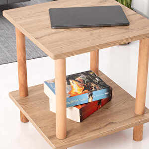 Pia Sehpa Seti Ceviz