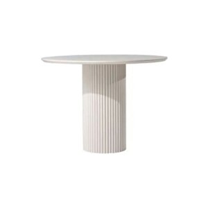 Breeze Yuvarlak Ahşap Bohem Masa 90x90