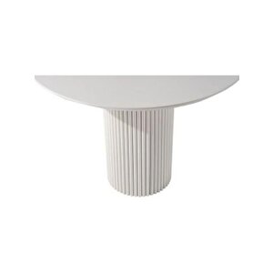 Breeze Yuvarlak Ahşap Bohem Masa 90x90