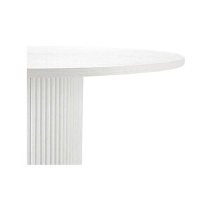 Breeze Yuvarlak Ahşap Bohem Masa 120x120