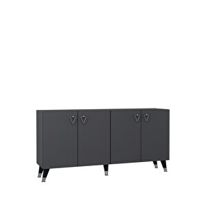 8199kb-1dd Konsol, Tv Üni̇tesi̇-ANTRASİT-GÜMÜŞ