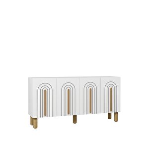 8195kb-128ct Konsol Tv Üni̇tesi̇-beyaz-safirmeşe