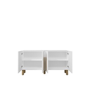 8195kb-128ct Konsol Tv Üni̇tesi̇-beyaz-safirmeşe