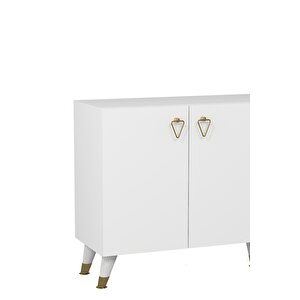 8199kb-1dd Konsol, Tv Üni̇tesi̇-BEYAZ-ALTIN