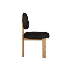 Coco İskandinav Teddy Natural Ahşap Bohem Sandalye