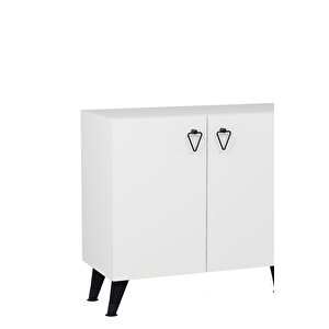 8199-1ct Kb150 Konsol, Tv Üni̇tesi̇-beyaz-siyah