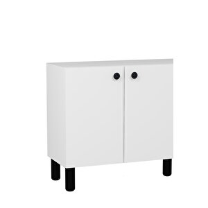 8197-1ct Kb150 Konsol Tv Üni̇tesi̇-BEYAZ-SİYAH