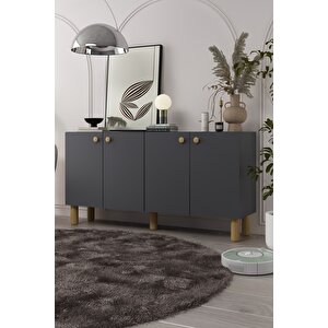 8197-1ct Kb150 Konsol Tv Üni̇tesi̇-ANTRASİT-SAFİRMEŞE Antrasit-Safirmeşe