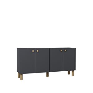 8197-1ct Kb150 Konsol Tv Üni̇tesi̇-ANTRASİT-SAFİRMEŞE