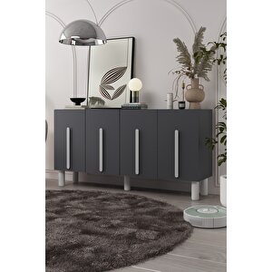 8196kb150-128ct Konsol-ANTRASİT-BEYAZ Antrasit Beyaz