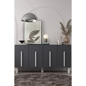 8196kb150-128ct Konsol-ANTRASİT-BEYAZ Antrasit Beyaz