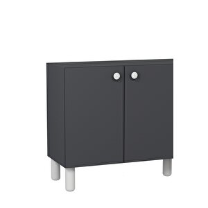 8197-1ct Kb150 Konsol Tv Üni̇tesi̇-ANTRASİT-BEYAZ