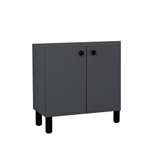 8197-1ct Kb150 Konsol Tv Üni̇tesi̇-ANTRASİT-SİYAH