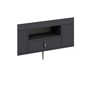 1323dropct-32 Tv Sehpasi-antrasit-gümüş