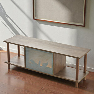 Pia Şömineli Tv Sehpası