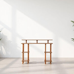 Eymense Pia Şifonyer Puflu Ceviz