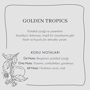Golden Tropics Oda Kokusu Yeşil (100 Ml) Yeşil