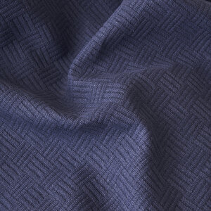 %100 Pamuk Line Tek Kişilik Pike Takımı Lacivert (150x220 Cm) Lacivert