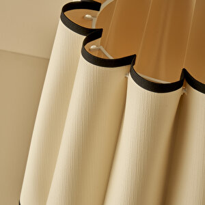 Curly Abajur Antrasit (28x57 Cm) Antrasit