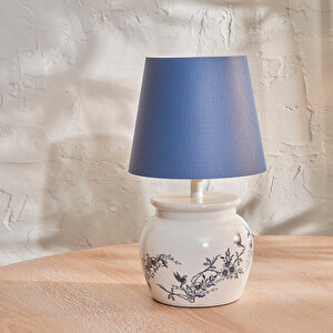 Bleu Blanc Abajur Mavi (16x32 Cm) Mavi