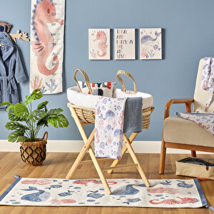 Marine Bebek Kilim (80x150 Cm) Çok Renkli