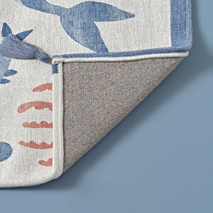 Marine Bebek Kilim (80x150 Cm) Çok Renkli