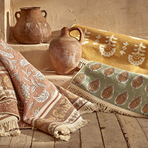 Indian Kilim Hardal (120x180 Cm) Hardal