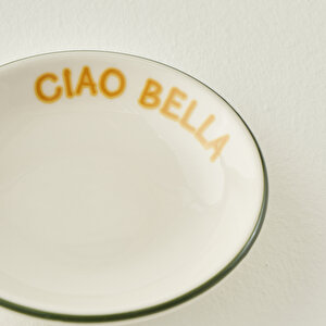 Line Porselen Küçük Sunum Kasesi Yeşil (9,5 Cm) Yeşil