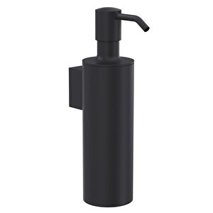 Sıvı Sabunluk, Duvardan 200 Ml Mat Siyah