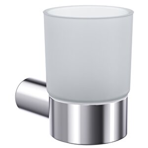 Opal Diş Fırçalık (buzlu Cam) Krom