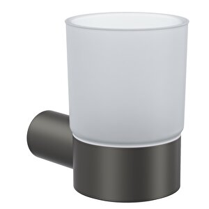 Opal Diş Fırçalık (buzlu Cam) Mat Antrasıt